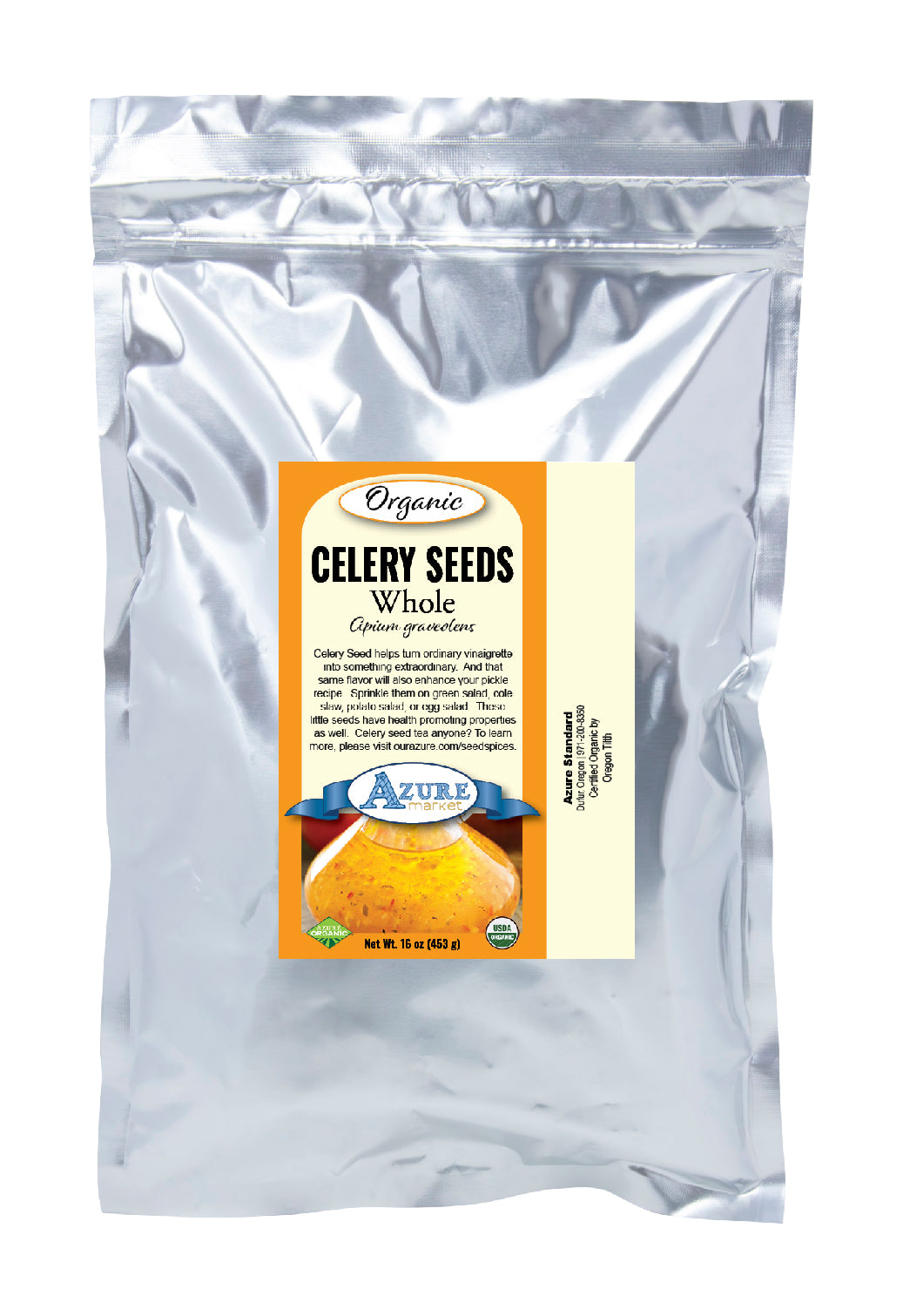 Celery Seeds, Whole, Organic