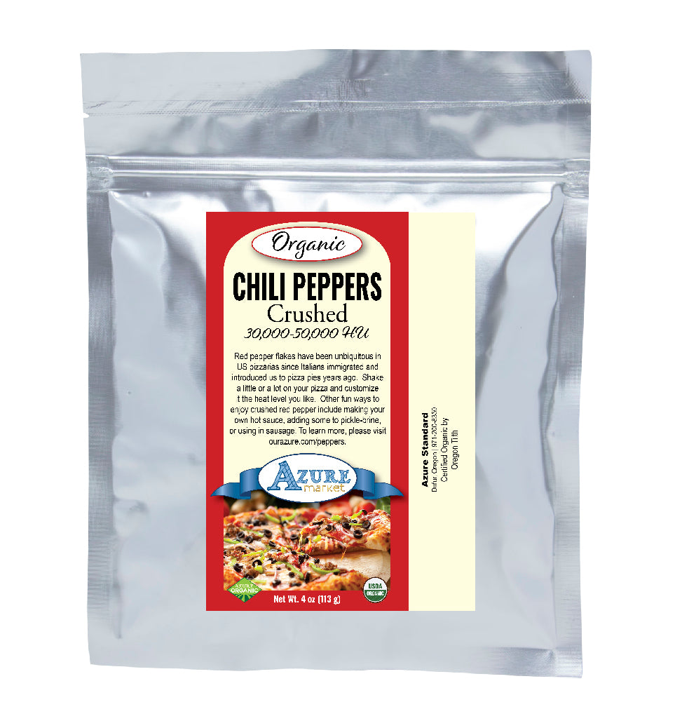 Chili Peppers, Crushed, Organic