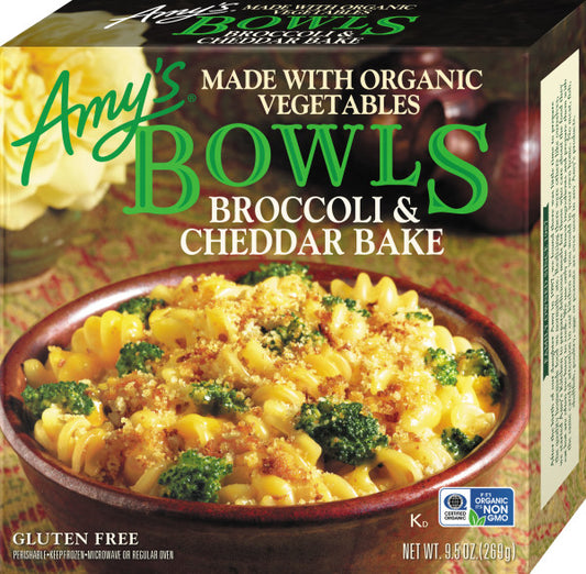Broccoli & Cheddar, Bake Bowl, GF, Frozen