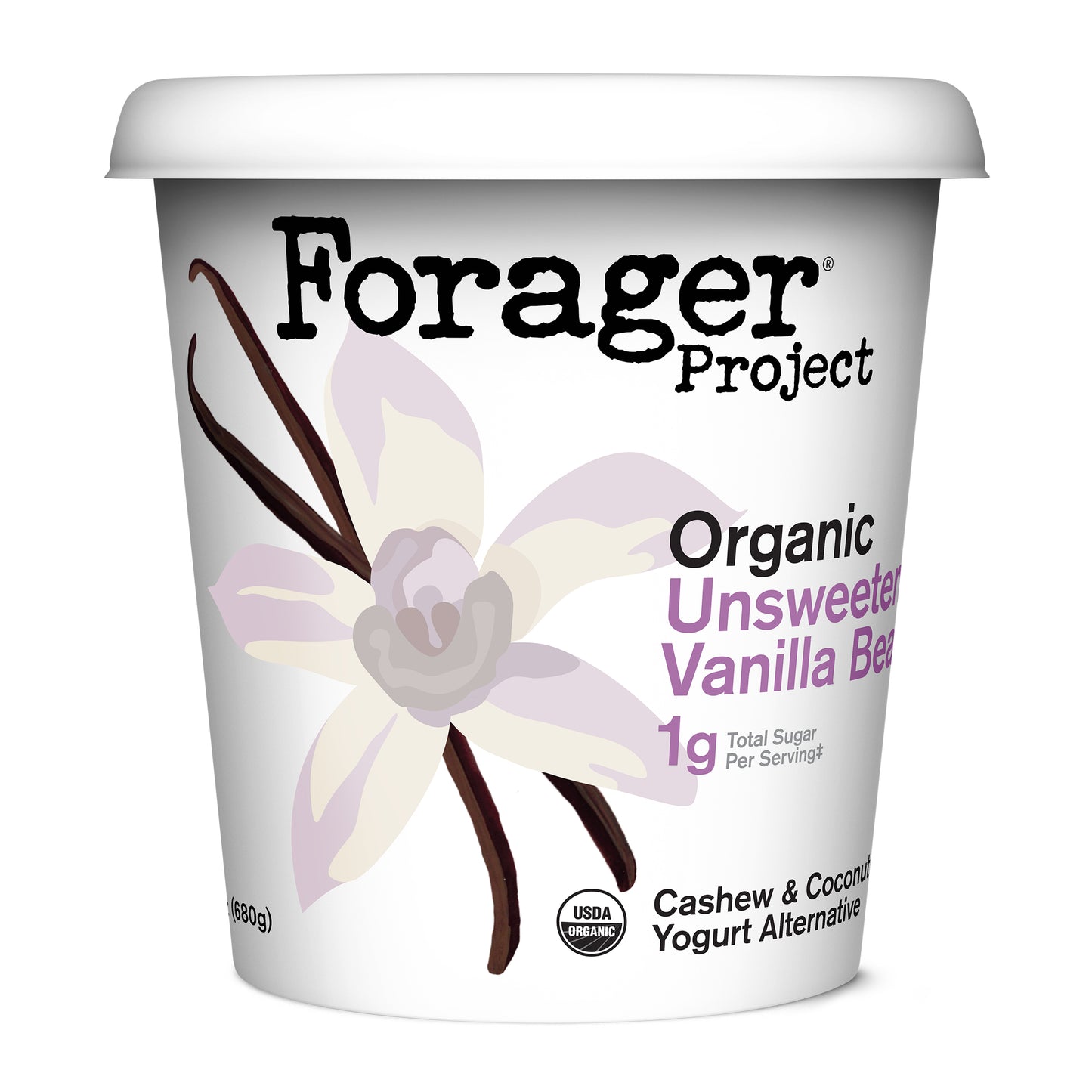 Cashewmilk Yogurt Unsweetened Vanilla Bean, Dairy Free, Organic