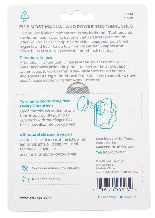 Toothbrush Protection, Snap-on