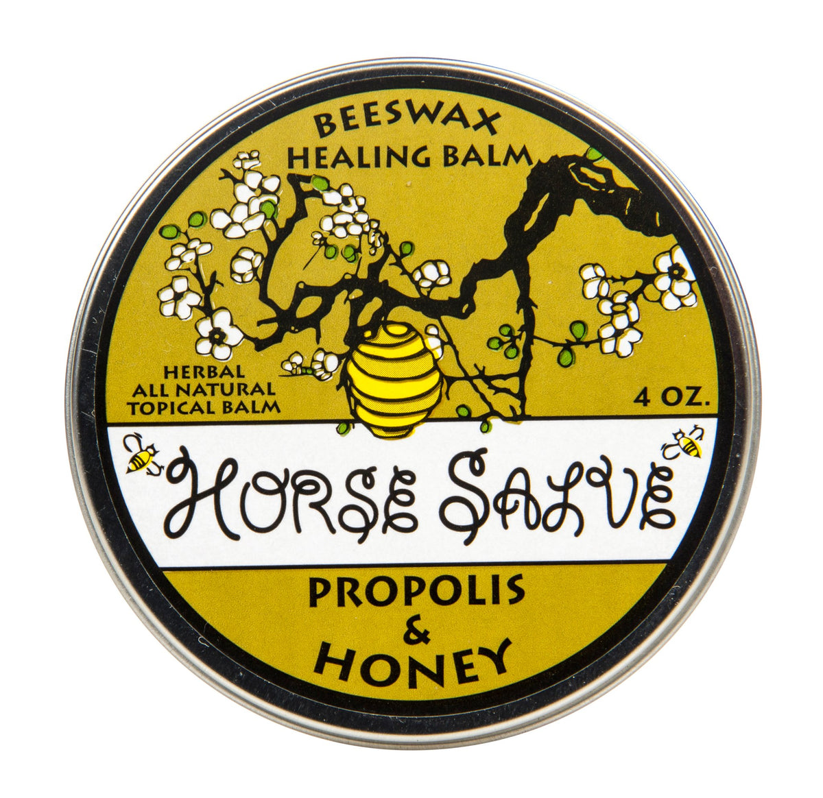 Healing Balm Beeswax, Horse Salve, Propolis & Honey