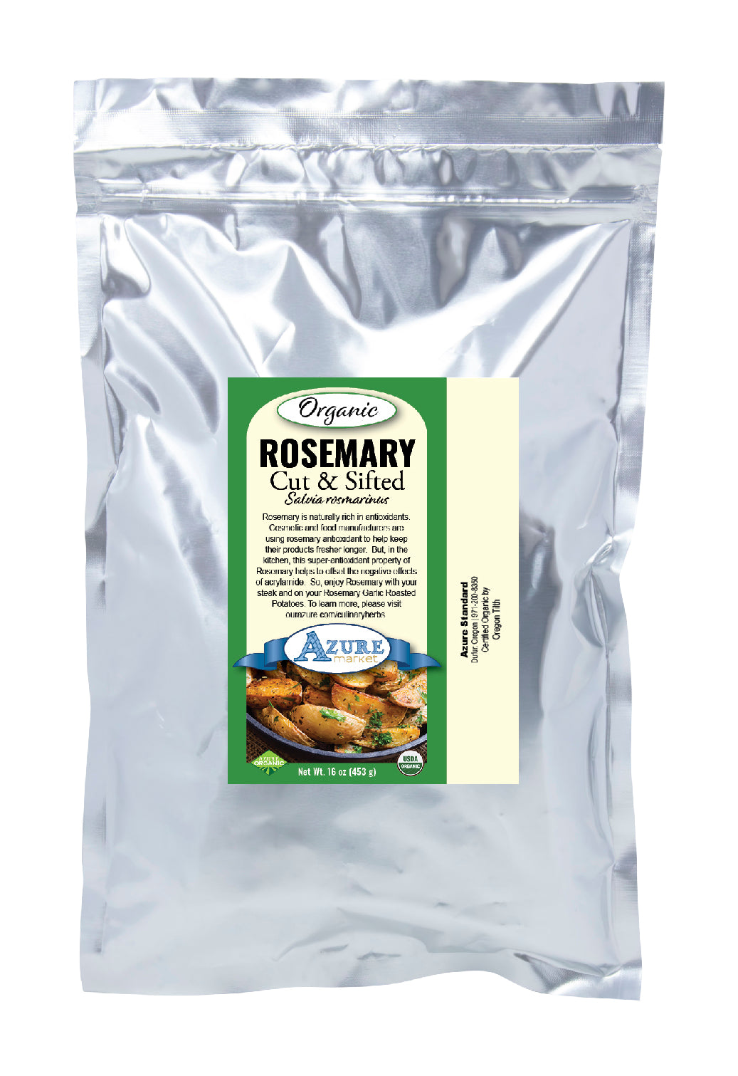 Rosemary, Cut & Sifted, Organic