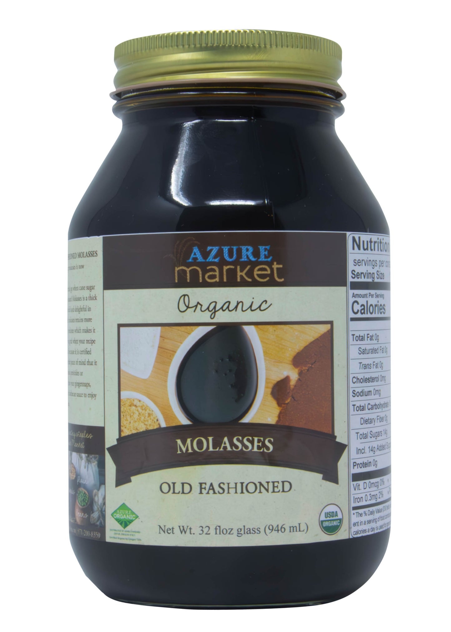 Molasses, Old-Fashioned, Organic