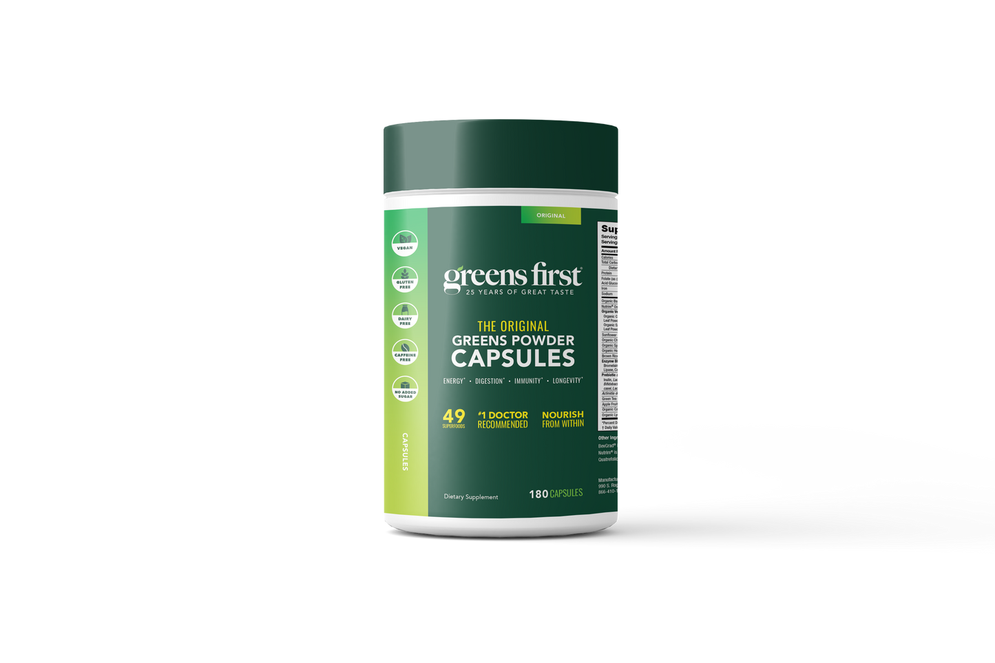 Greens Powder Capsules, The Original