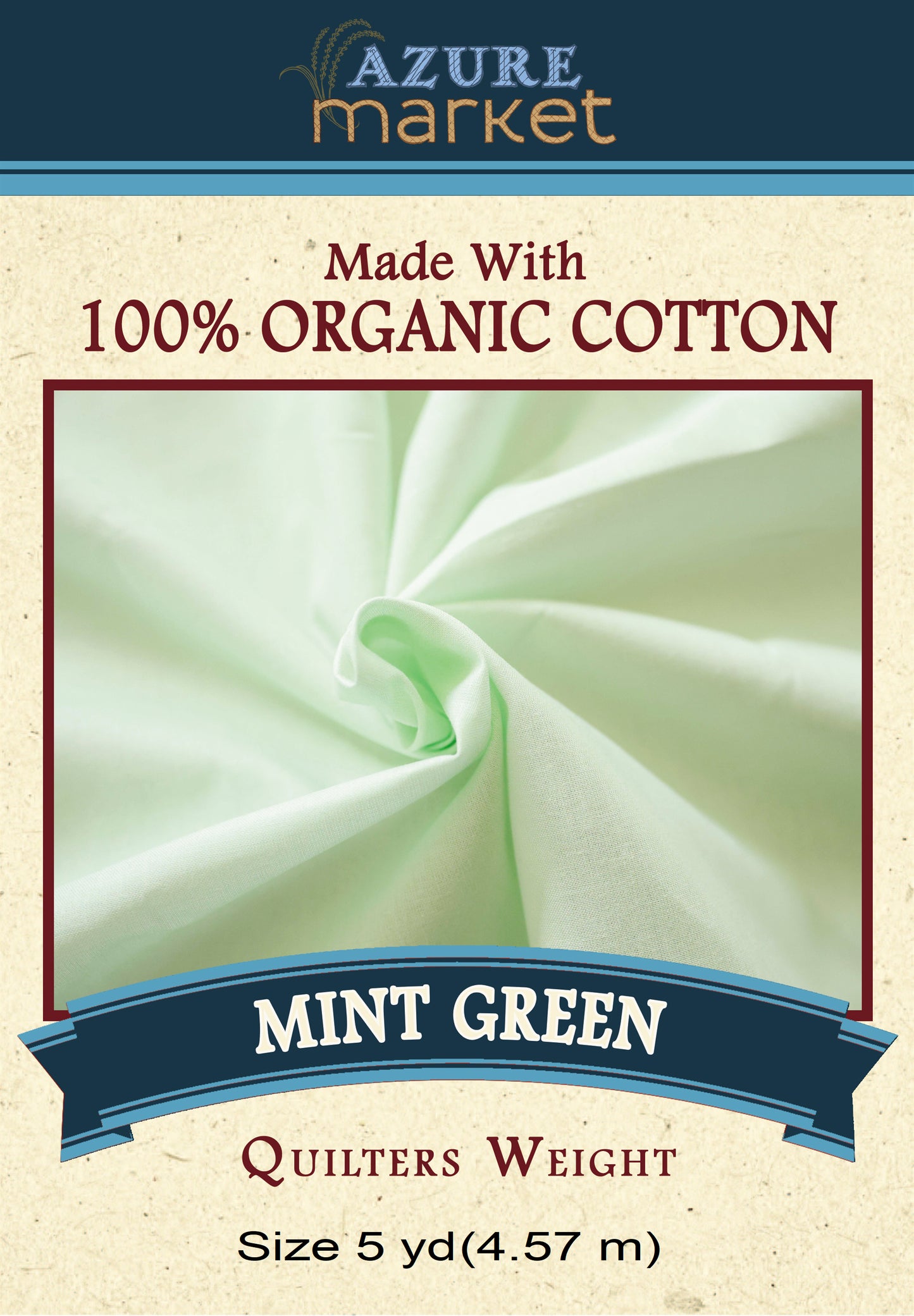 Mint Green, Quilters Weight