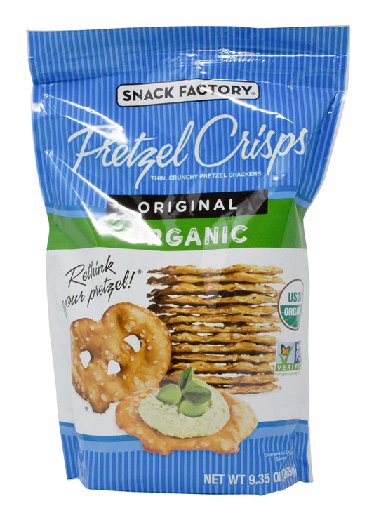 Pretzel Crisps, Original, Organic