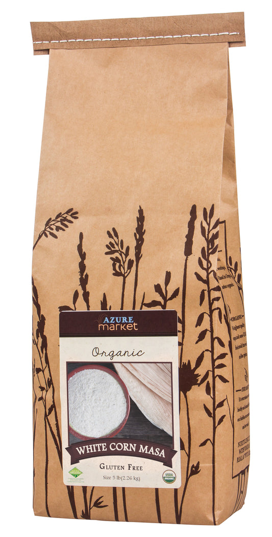 White Corn Masa Flour Medium, Organic