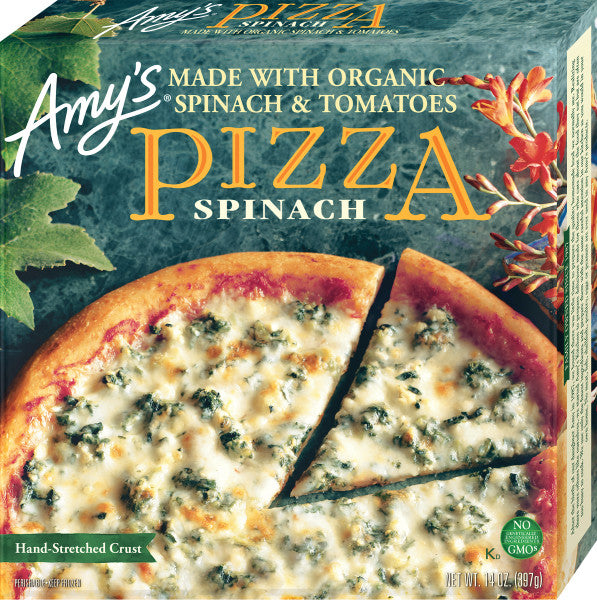 Spinach Feta Pizza, Frozen