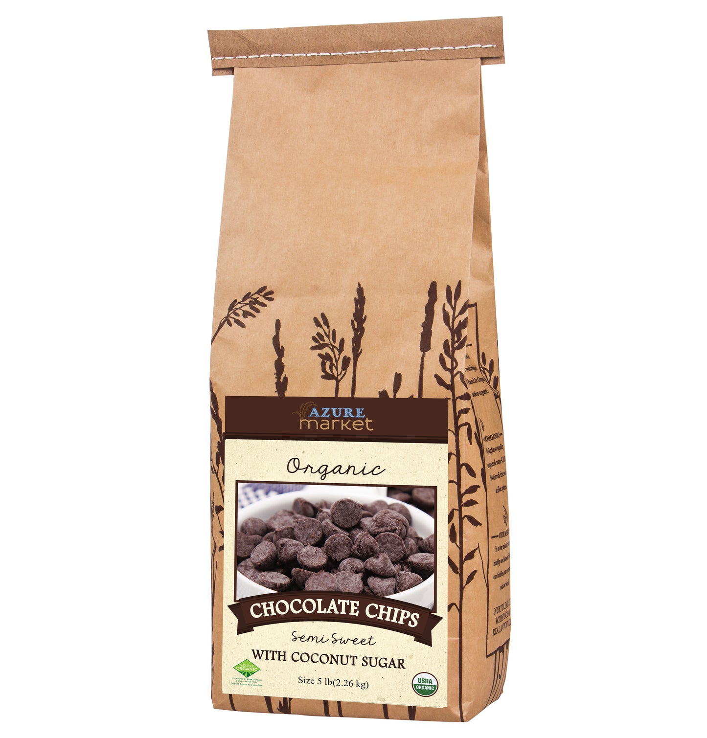 Chocolate Chips, Semi Sweet, Coconut Sugar, Organic