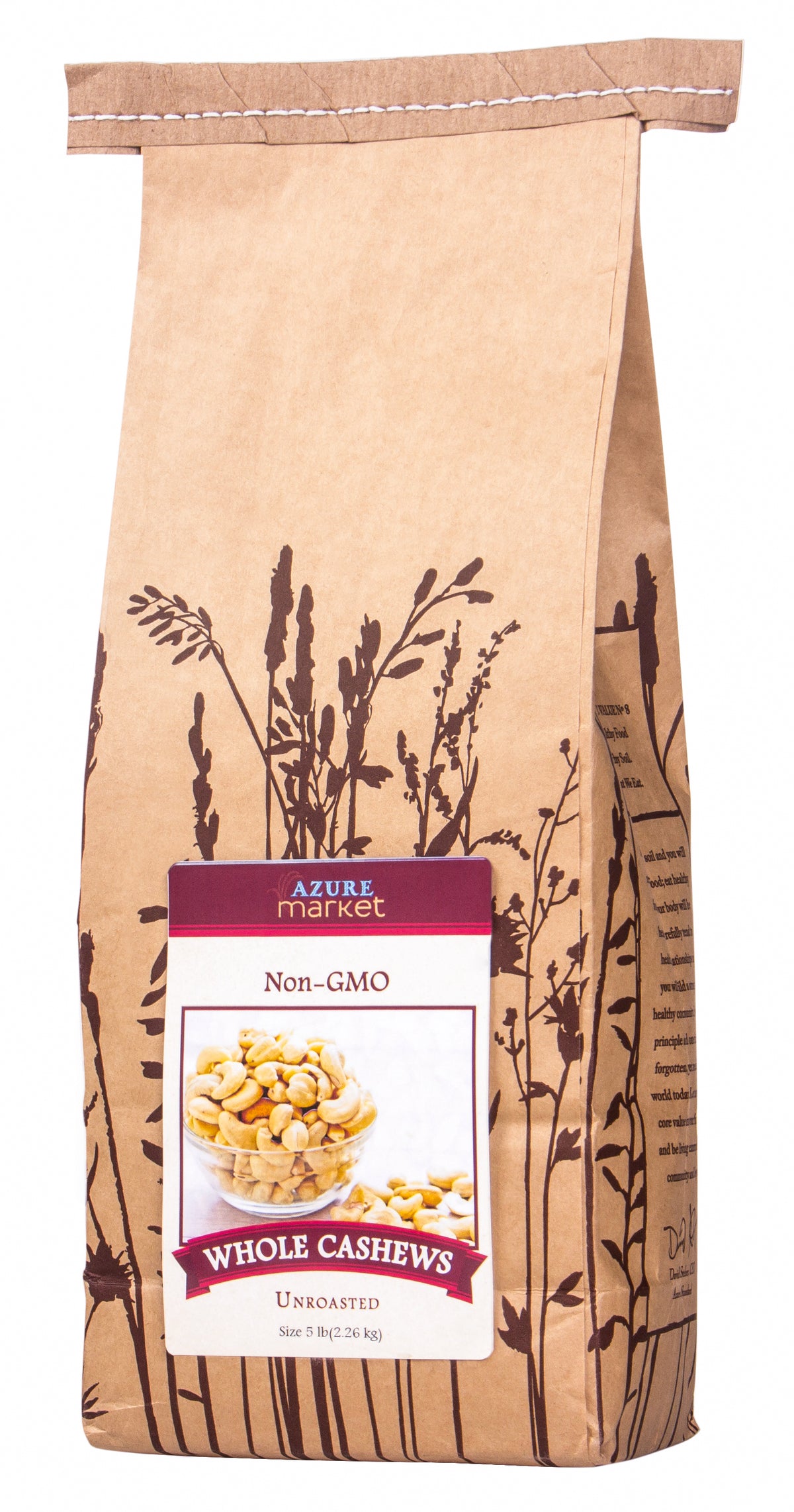@Cashews, Whole, Raw