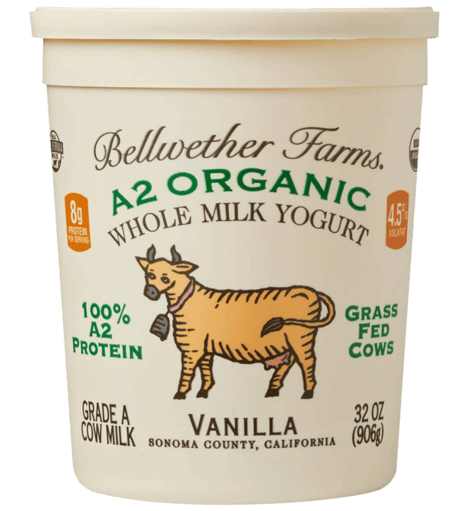 Yogurt, Whole Milk, Vanilla, A2 Organic
