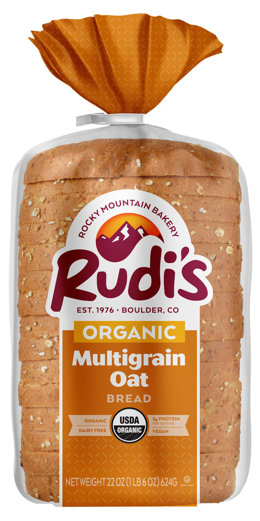 Multigrain Oat Sandwich Bread, Frozen, Organic