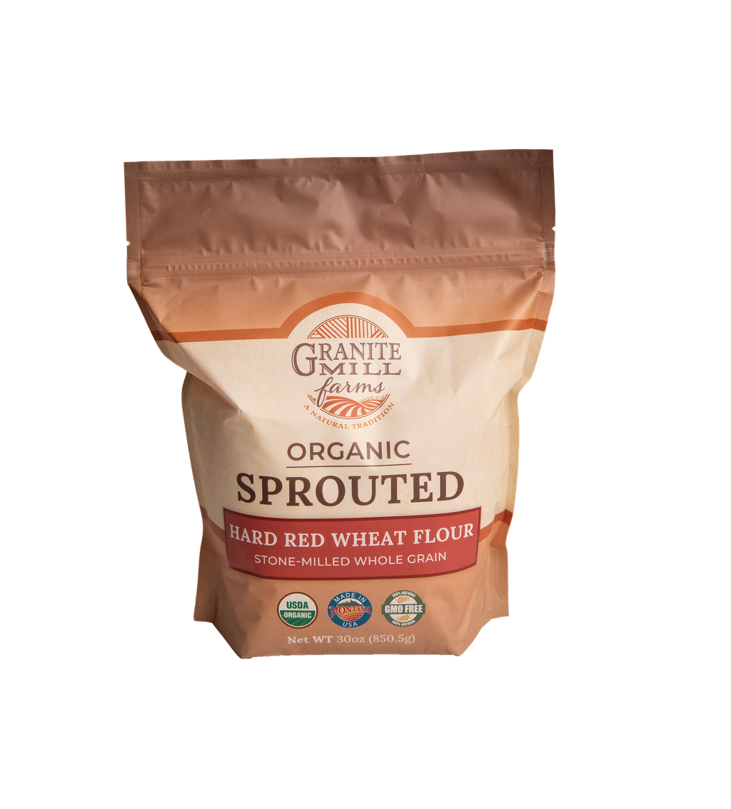 Hard Red Wheat Flour, Sprouted, Organic