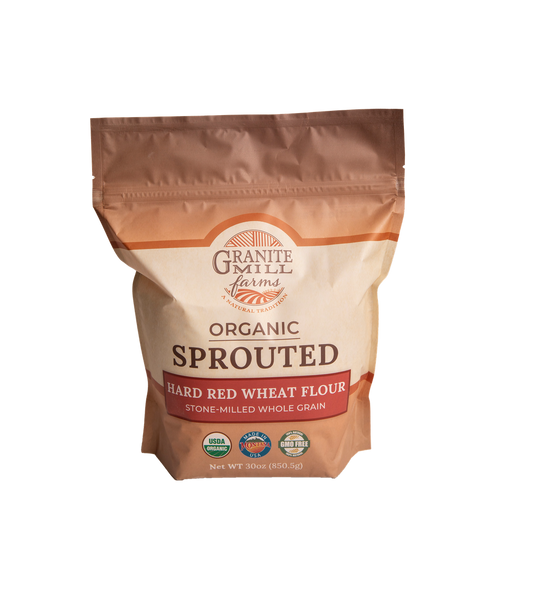 Hard Red Wheat Flour, Sprouted, Organic