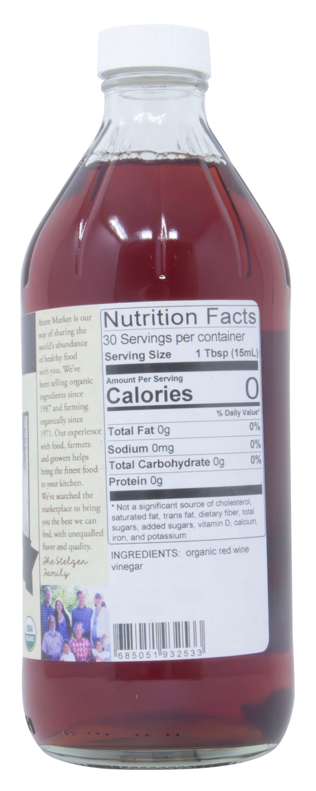 Vinegar, Red Wine, Organic