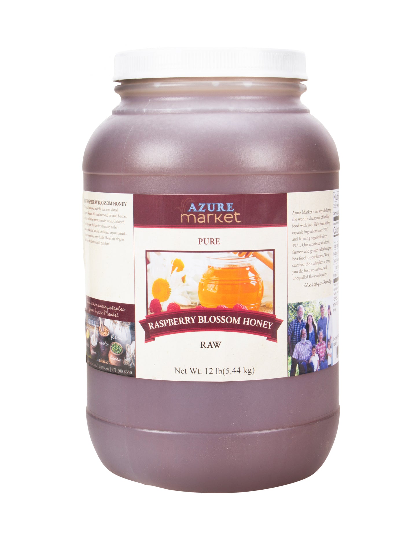 Raspberry Blossom Raw Honey