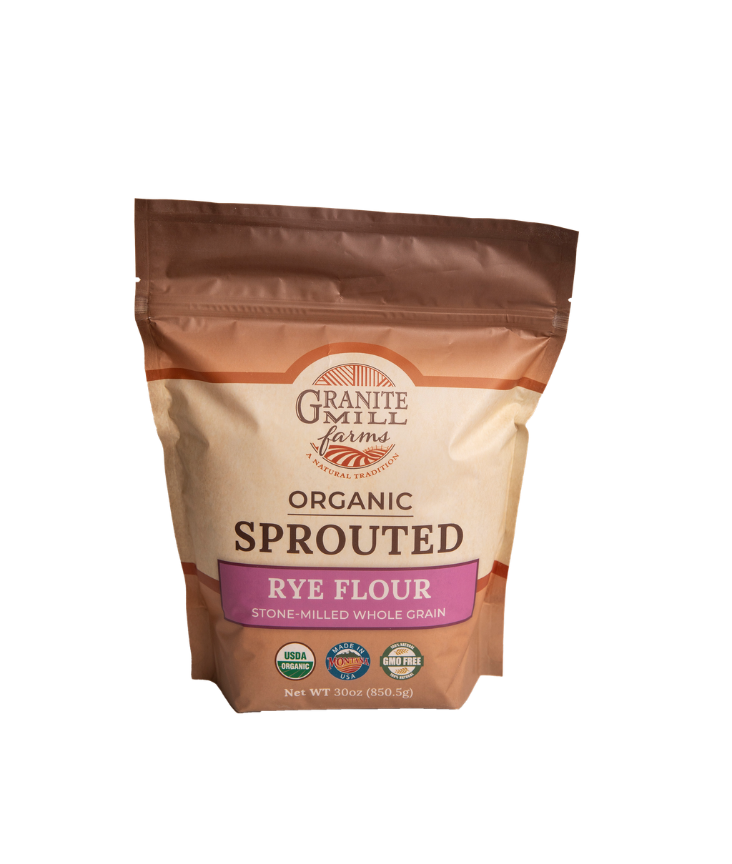 Rye Flour, Sprouted, Organic