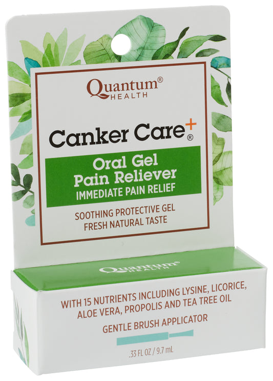 Canker Care + Oral Gel Pain Reliever