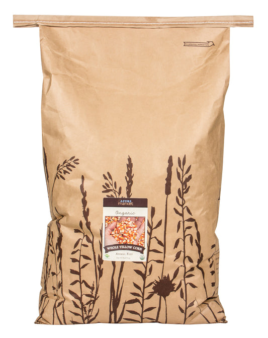 Whole Yellow Corn, Animal Feed, Organic
