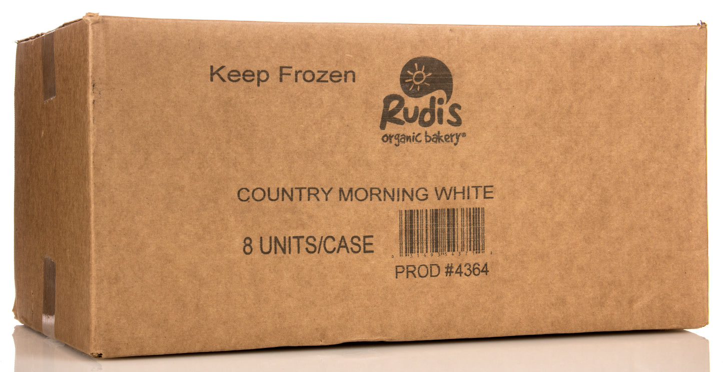 Country Morning White Bread, Frozen, Organic