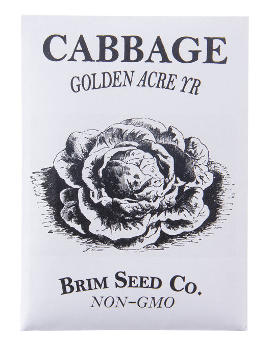 Cabbage, Golden Acre YR Seed