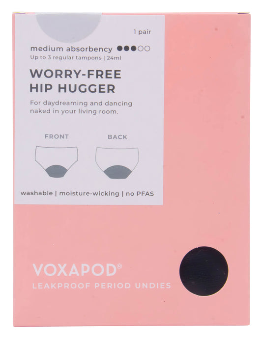 Hip Hugger Period Underwear - XS