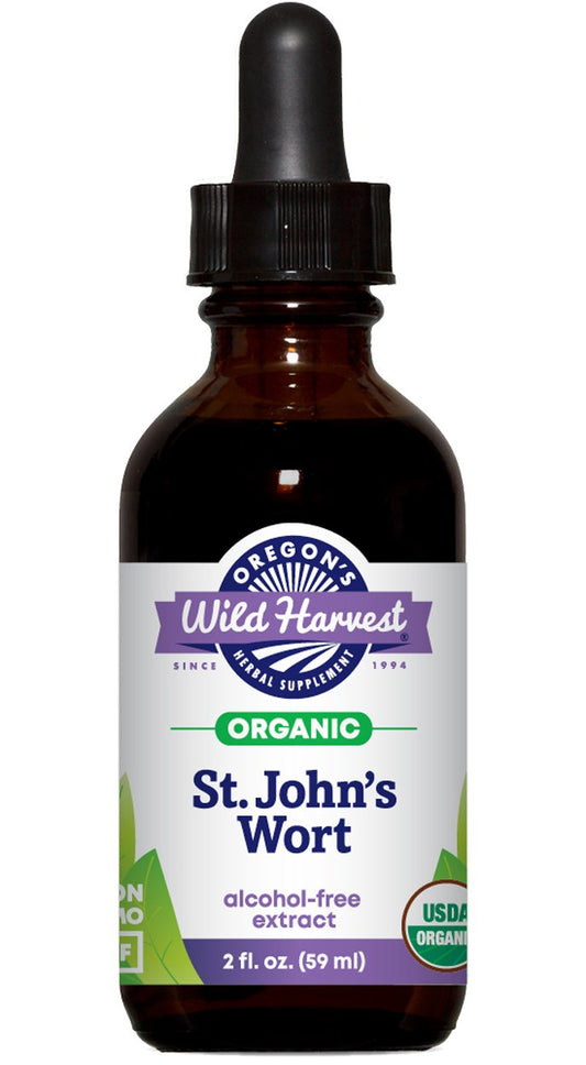 St John's Wort Extract, Alcohol Free, Organic