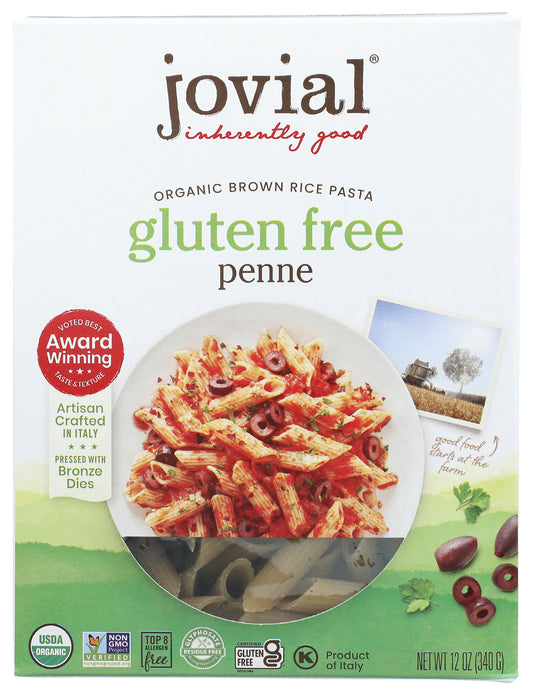 Pasta, Brown Rice, Penne, GF, Organic
