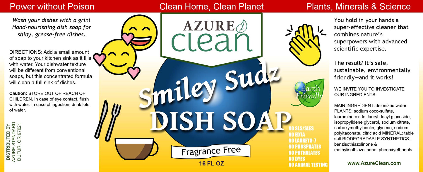 Dish Soap, Fragrance Free