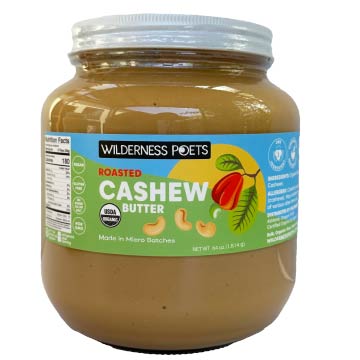 Cashew Butter, Roasted, Organic