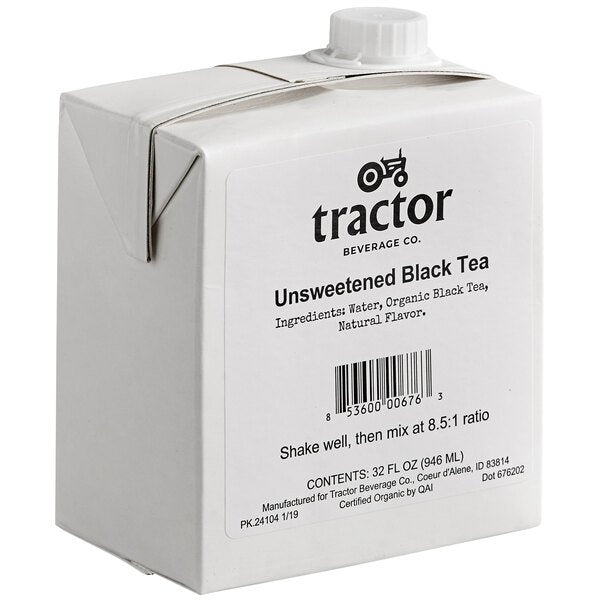 Unsweet Black Tea, 8.5:1 Concentrate, Organic