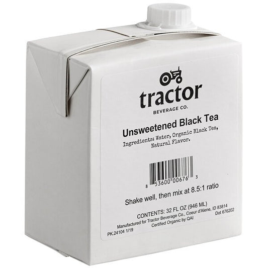 Unsweet Black Tea, 8.5:1 Concentrate, Organic
