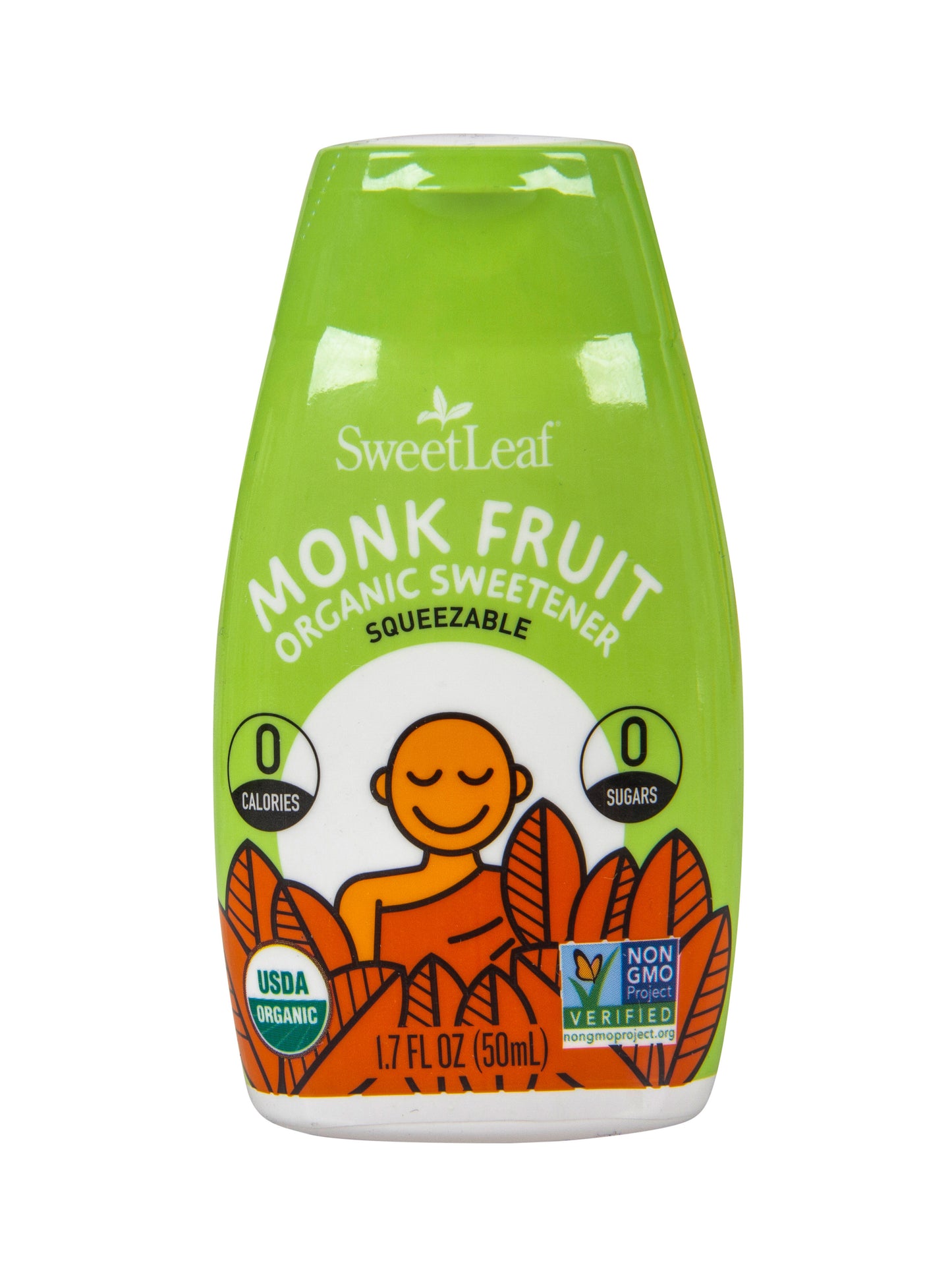 Monk Fruit Liquid Squeezable, Unflavored, Organic
