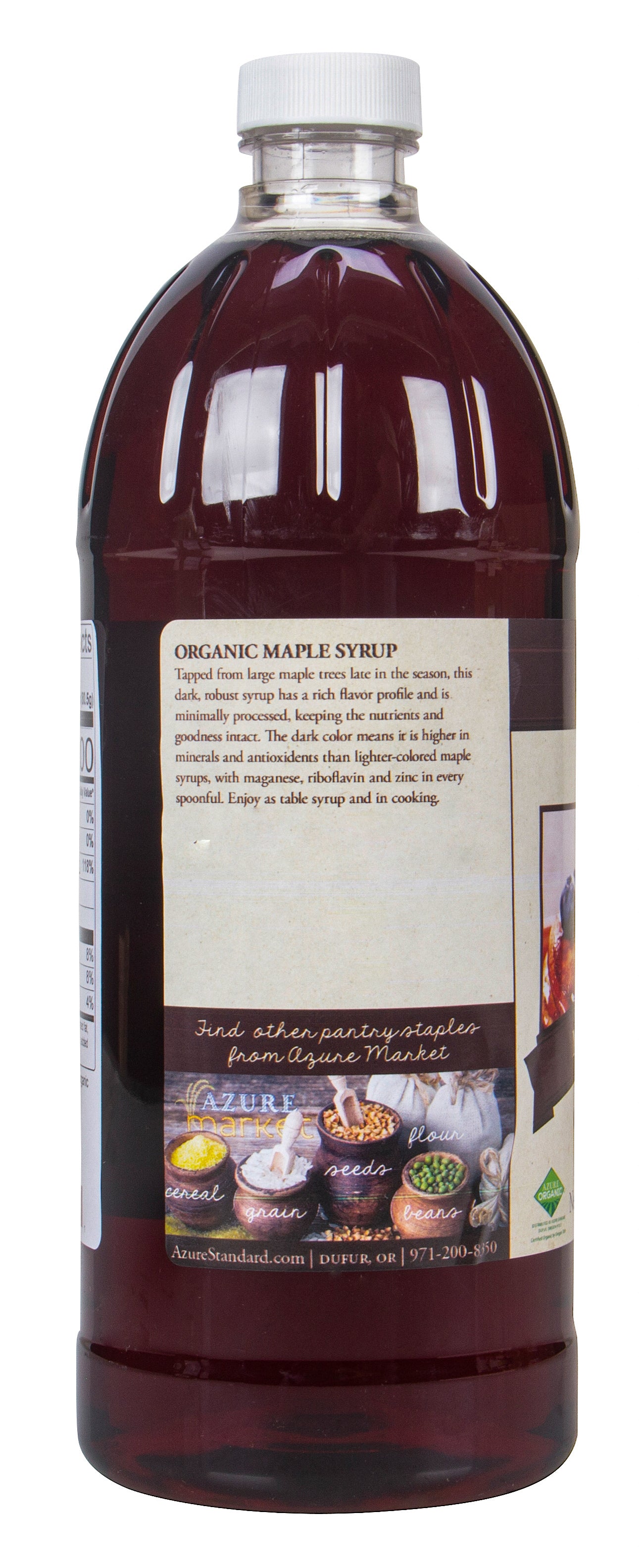 Maple Syrup, Grade A Dark Robust, Organic