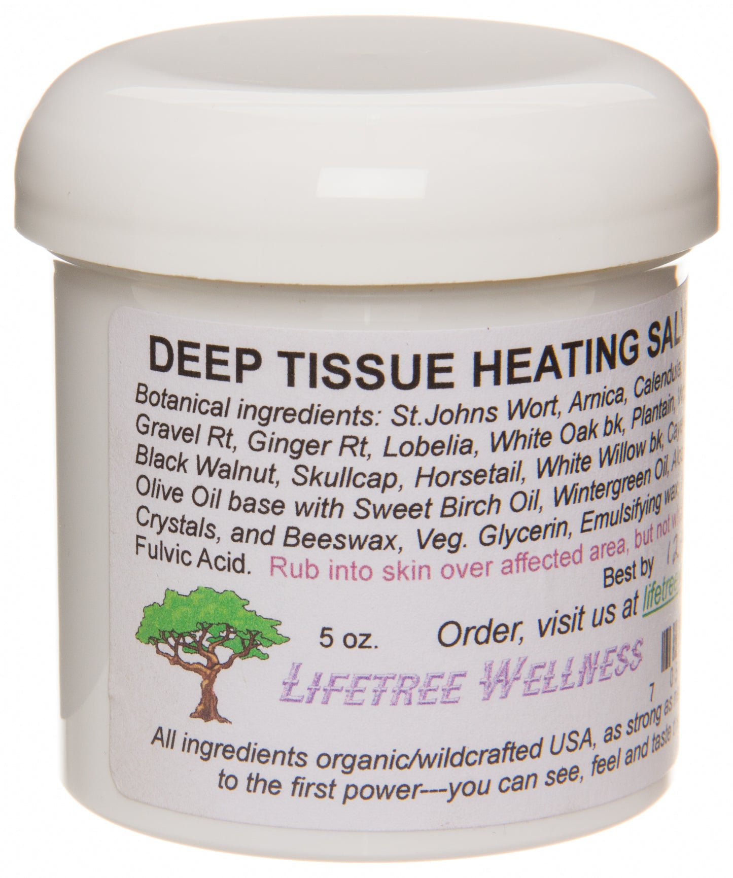Deep Tissue Heating Salve