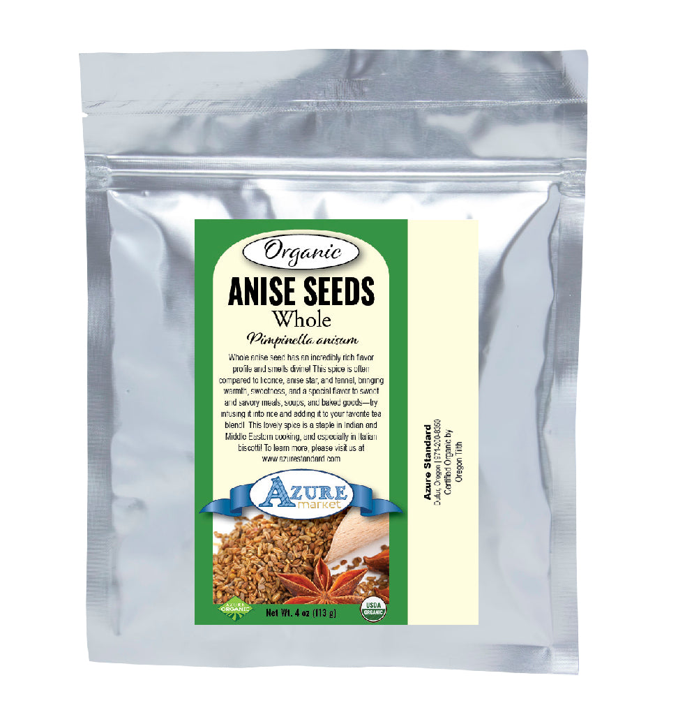 Anise Seeds, Whole, Organic
