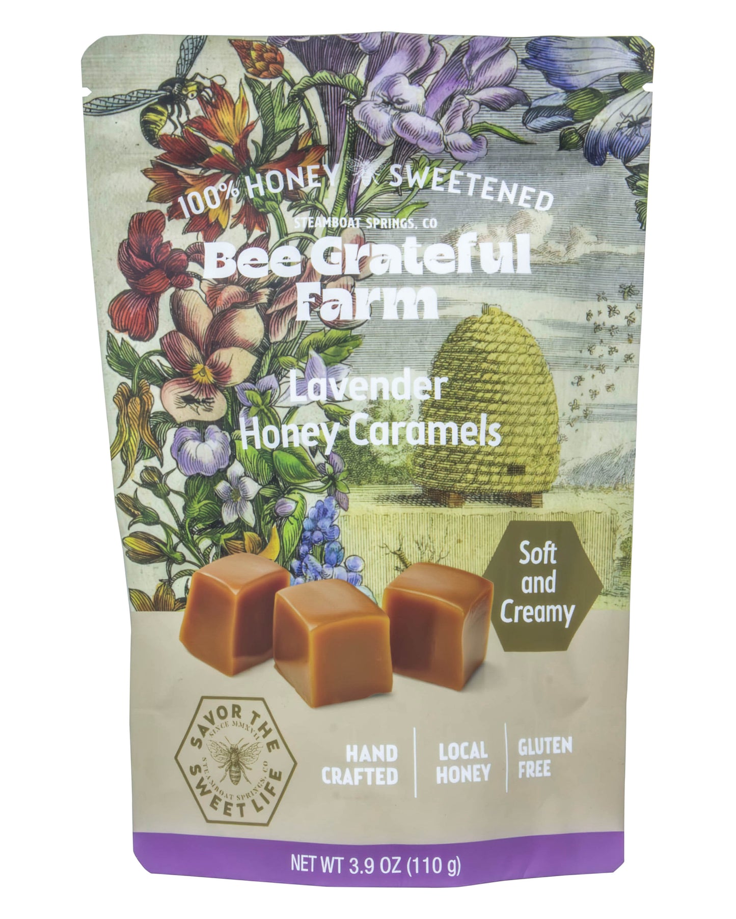 Honey Caramels, Lavender