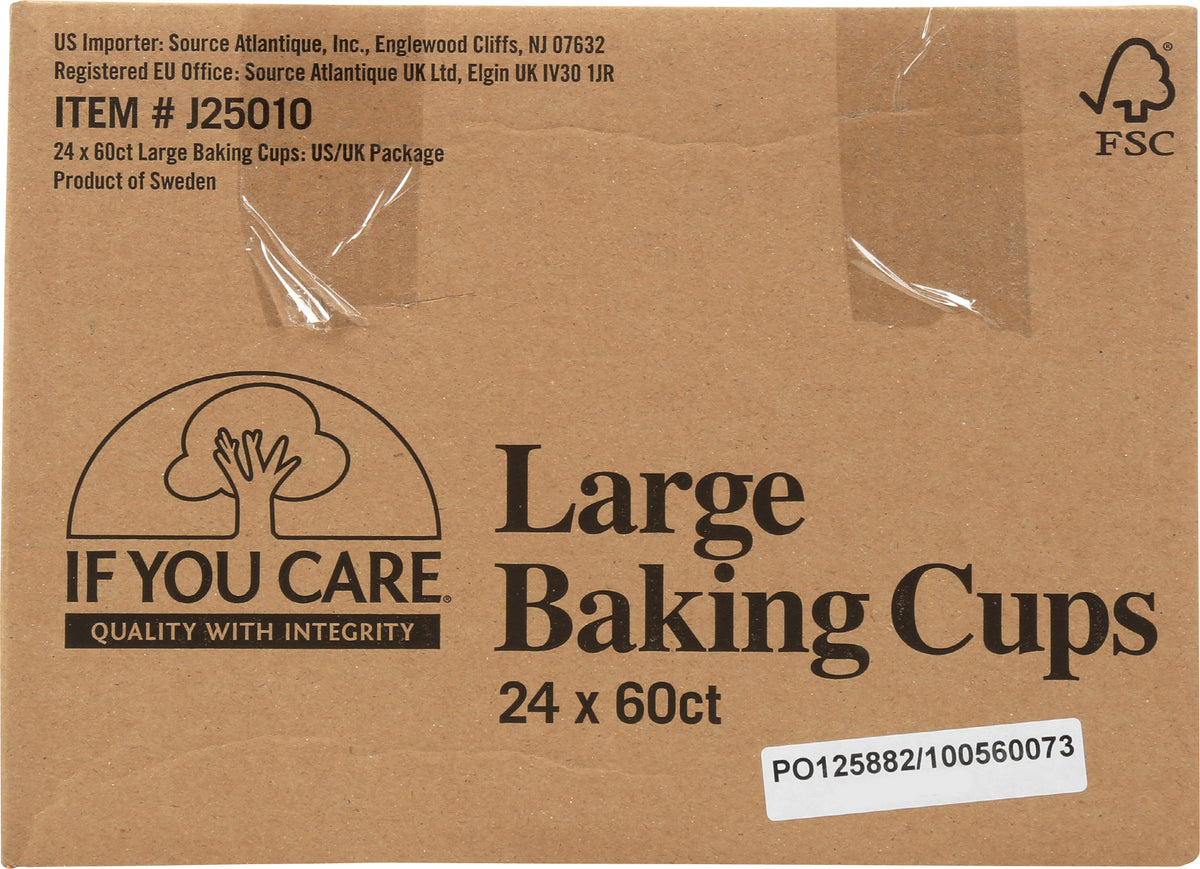 Large Baking Cups, FSC Certified, 2 1/2 in.
