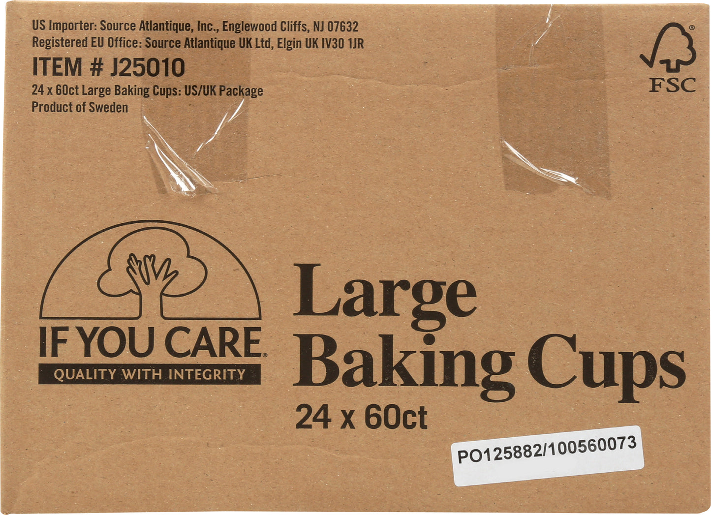 Large Baking Cups, FSC Certified, 2 1/2 in.
