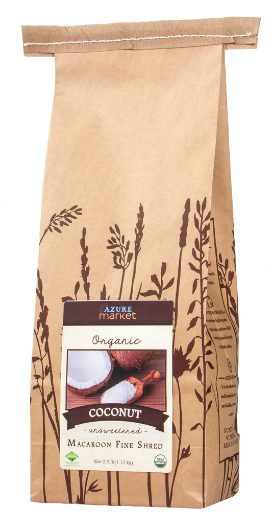 Coconut, Macaroon Fine Shredded, Organic