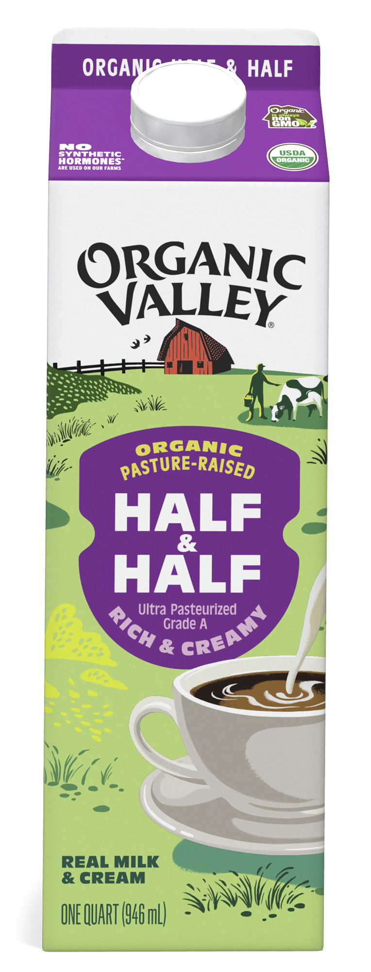 Half and Half, Ultra Pasteurized, Organic