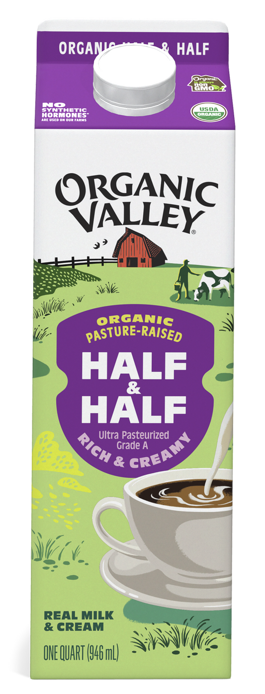 Half and Half, Ultra Pasteurized, Organic