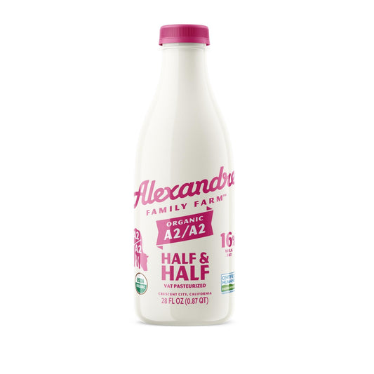 Half and Half, A2, 16%, Pasture Raised, Organic