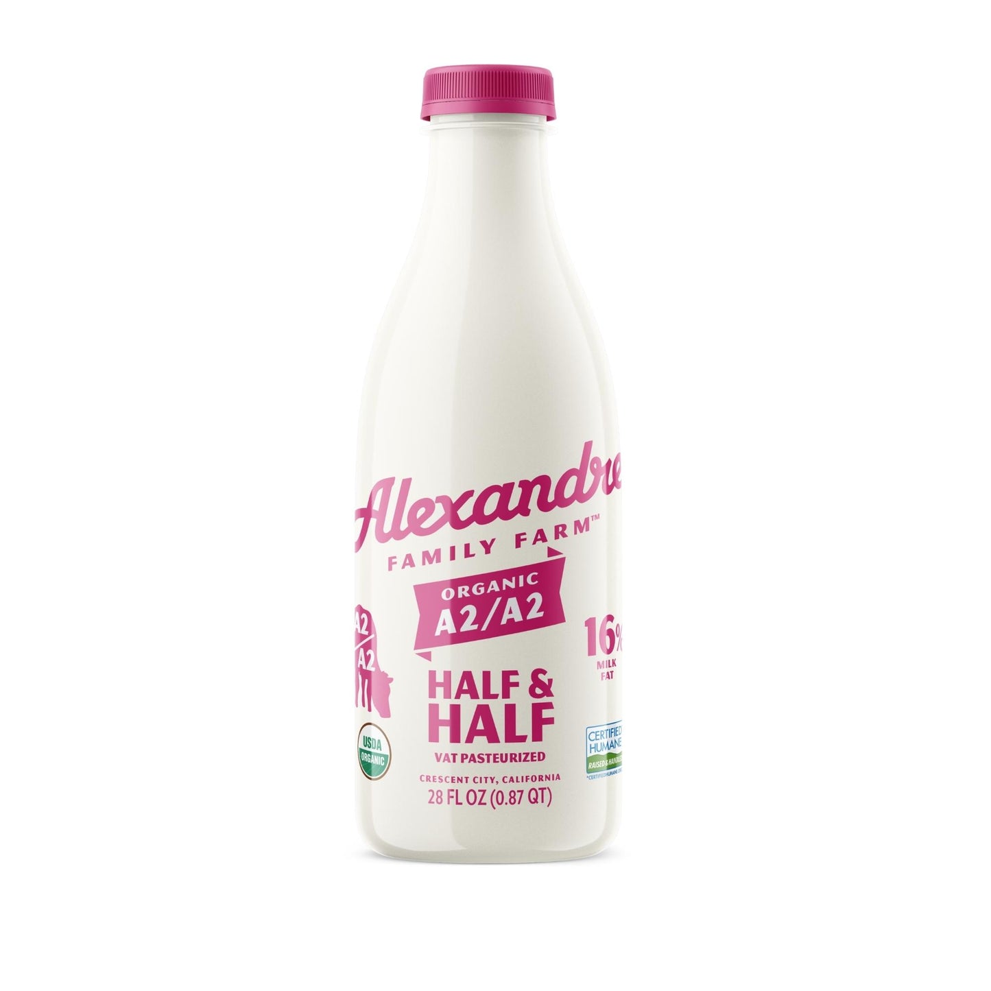 Half and Half, A2, 16%, Pasture Raised, Organic