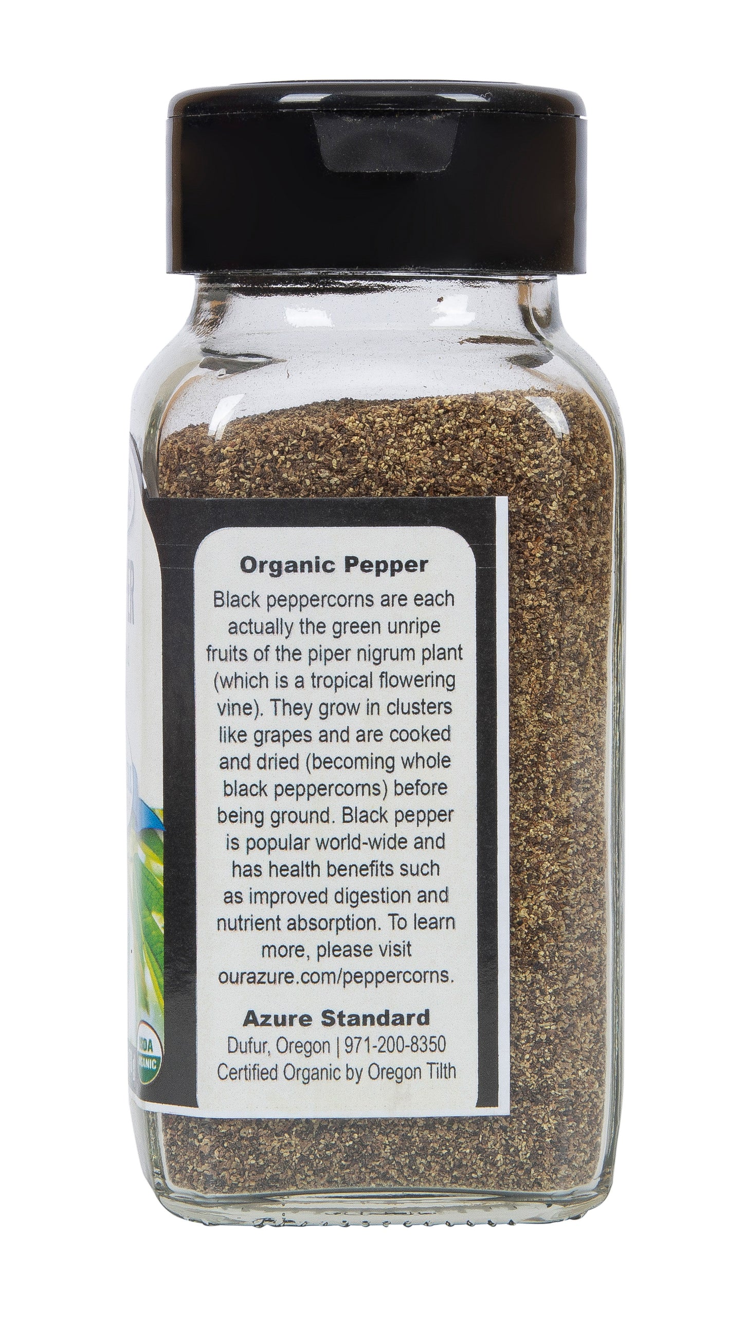 Pepper, Ground Black, Organic
