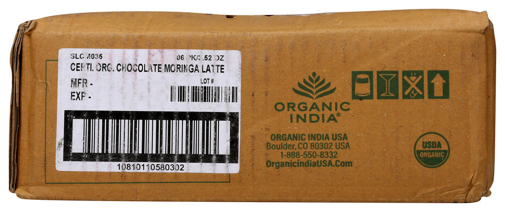 Chocolate Moringa Latte, Superfood Mix, Organic