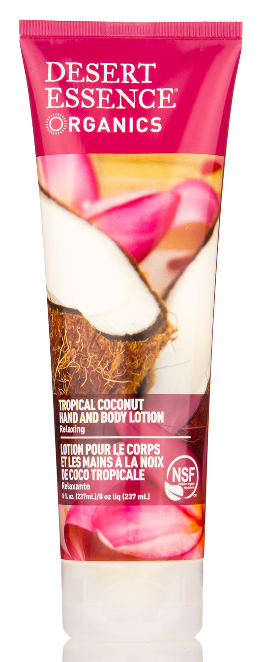 Hand & Body Lotion, Tropical Coconut