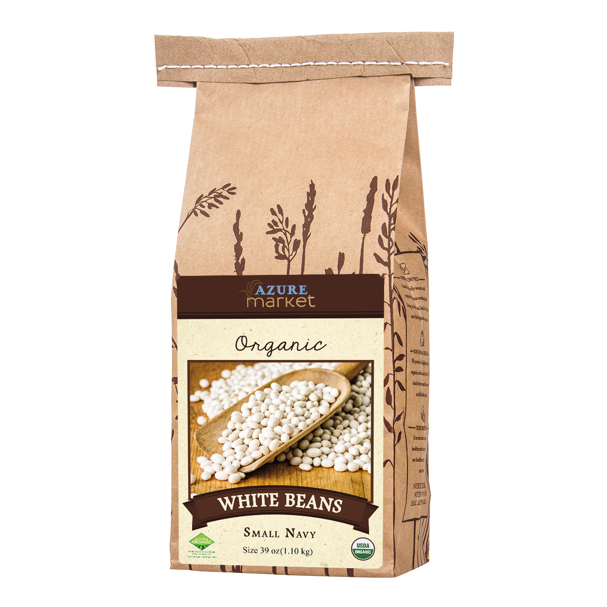 White Beans, Small, Navy, Organic
