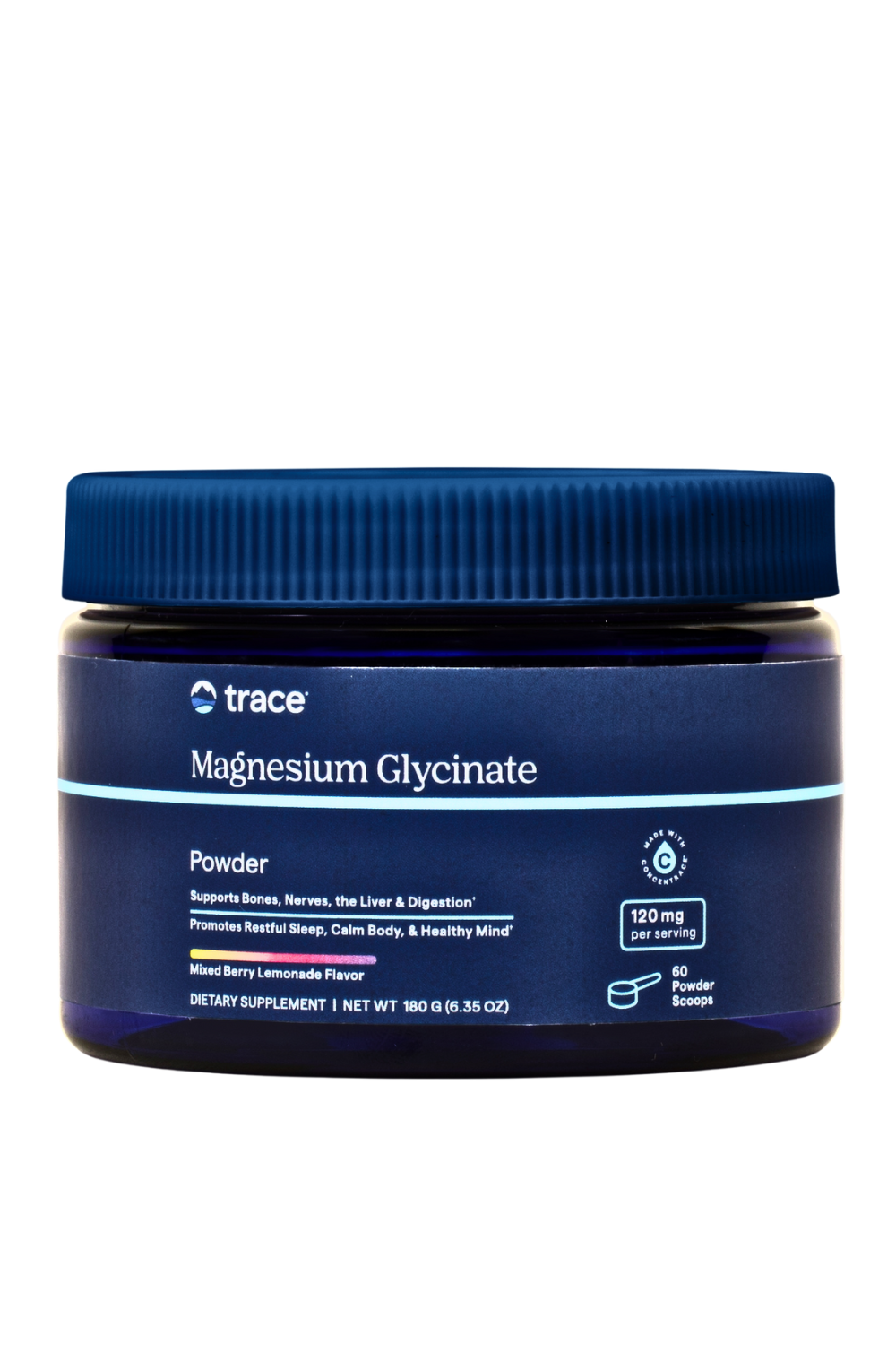 Magnesium Glycinate Powder, Mixed Berry Lemonade